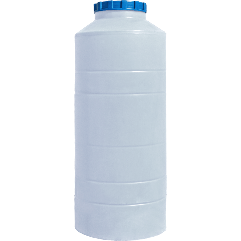 Бочка 400 л вертикальна ВО ПБ біла Пласт бак